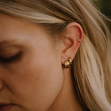 Brushed Hera Hoops