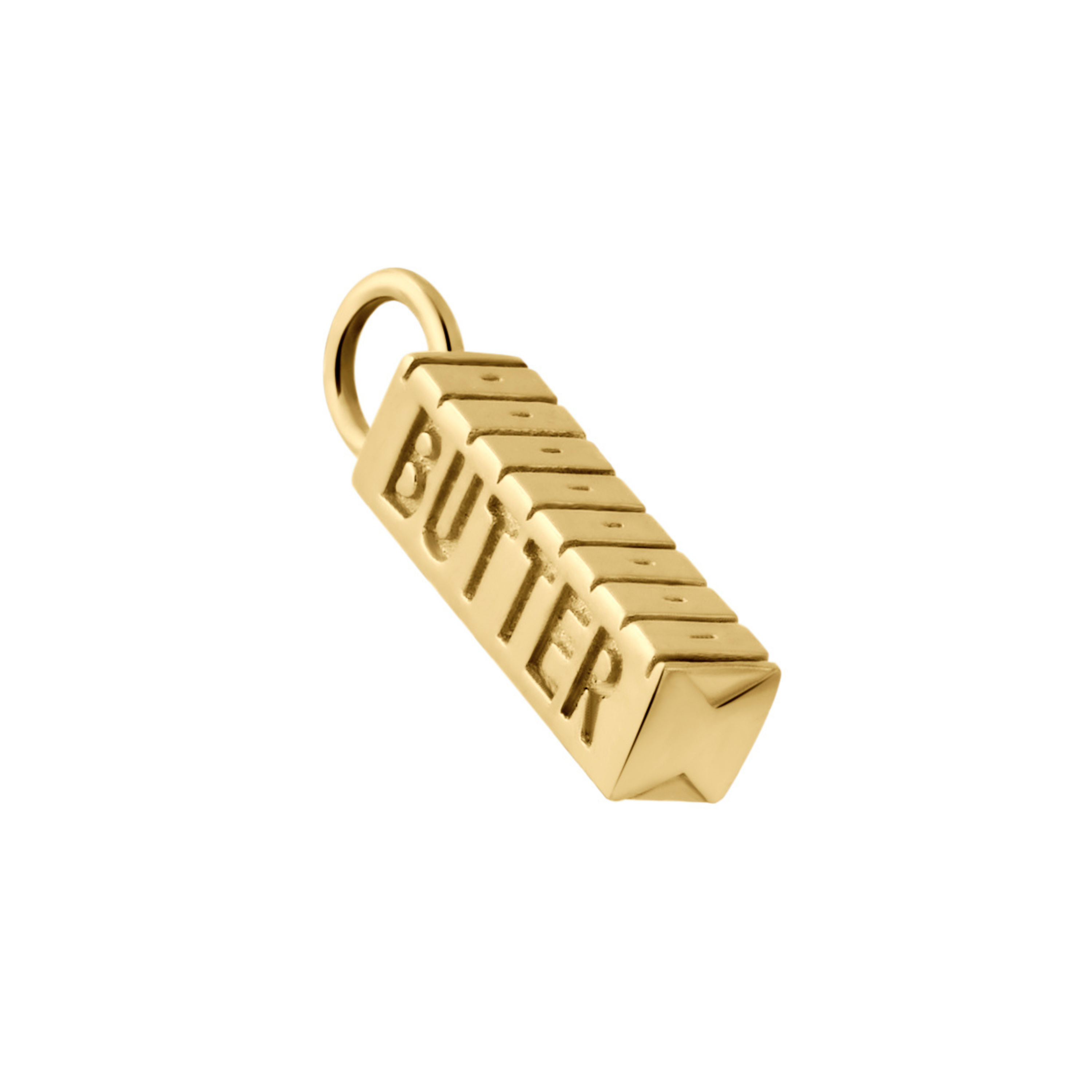 Butter Hoop Charm