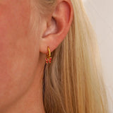 Butterfly Hoop Charm