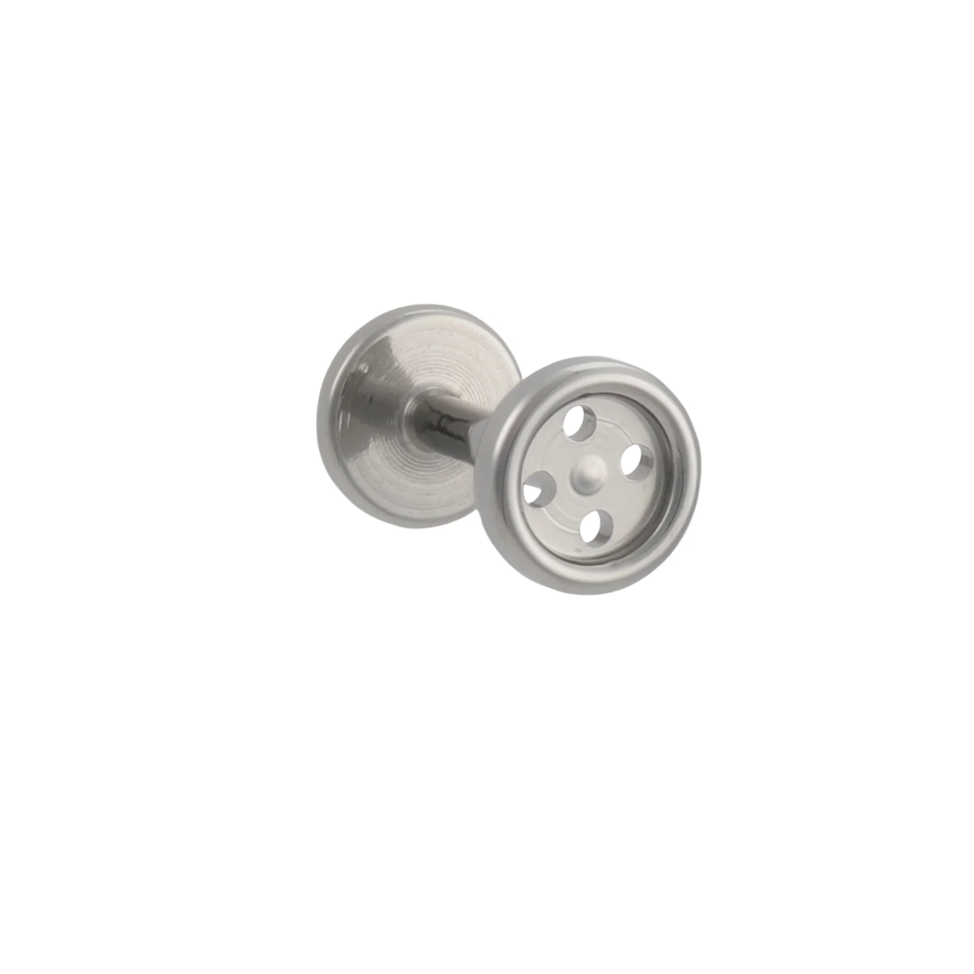Button Flat Back Stud