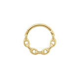 Chain-Link Daith Hoop
