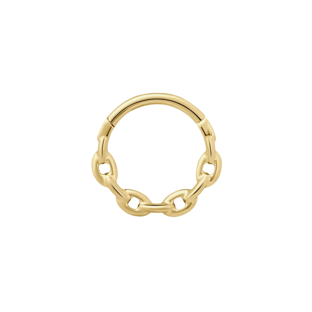 Chain-Link Daith Hoop