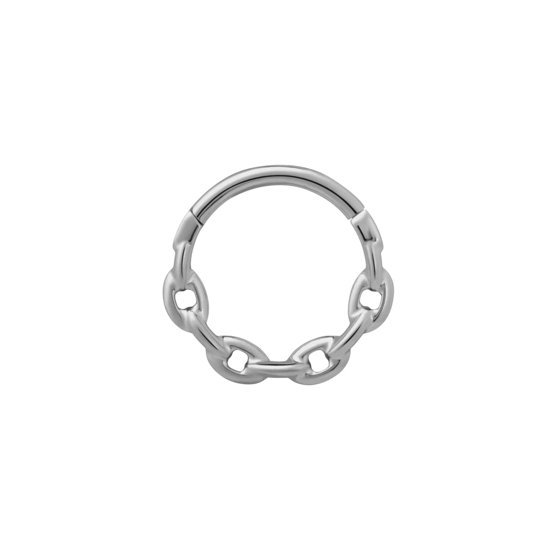 Chain-Link Daith Hoop