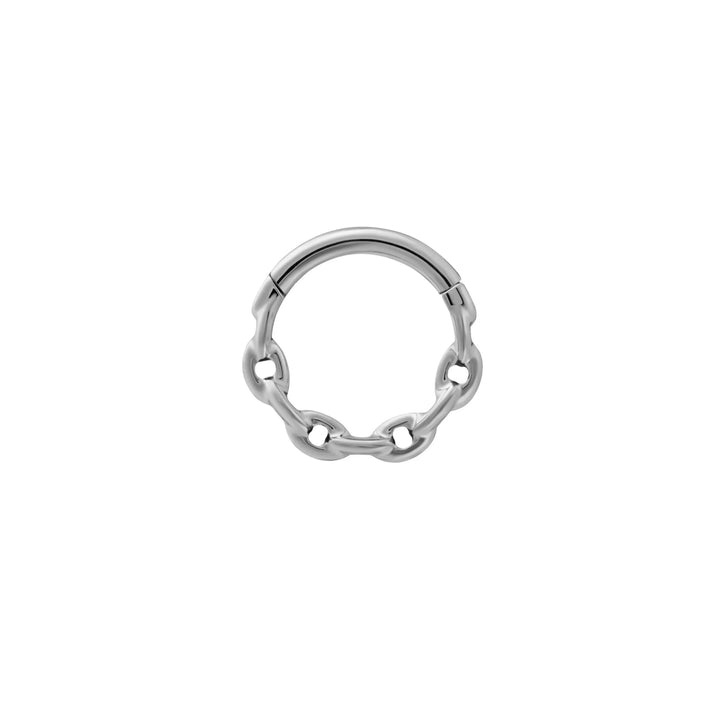 Chain-Link Daith Hoop
