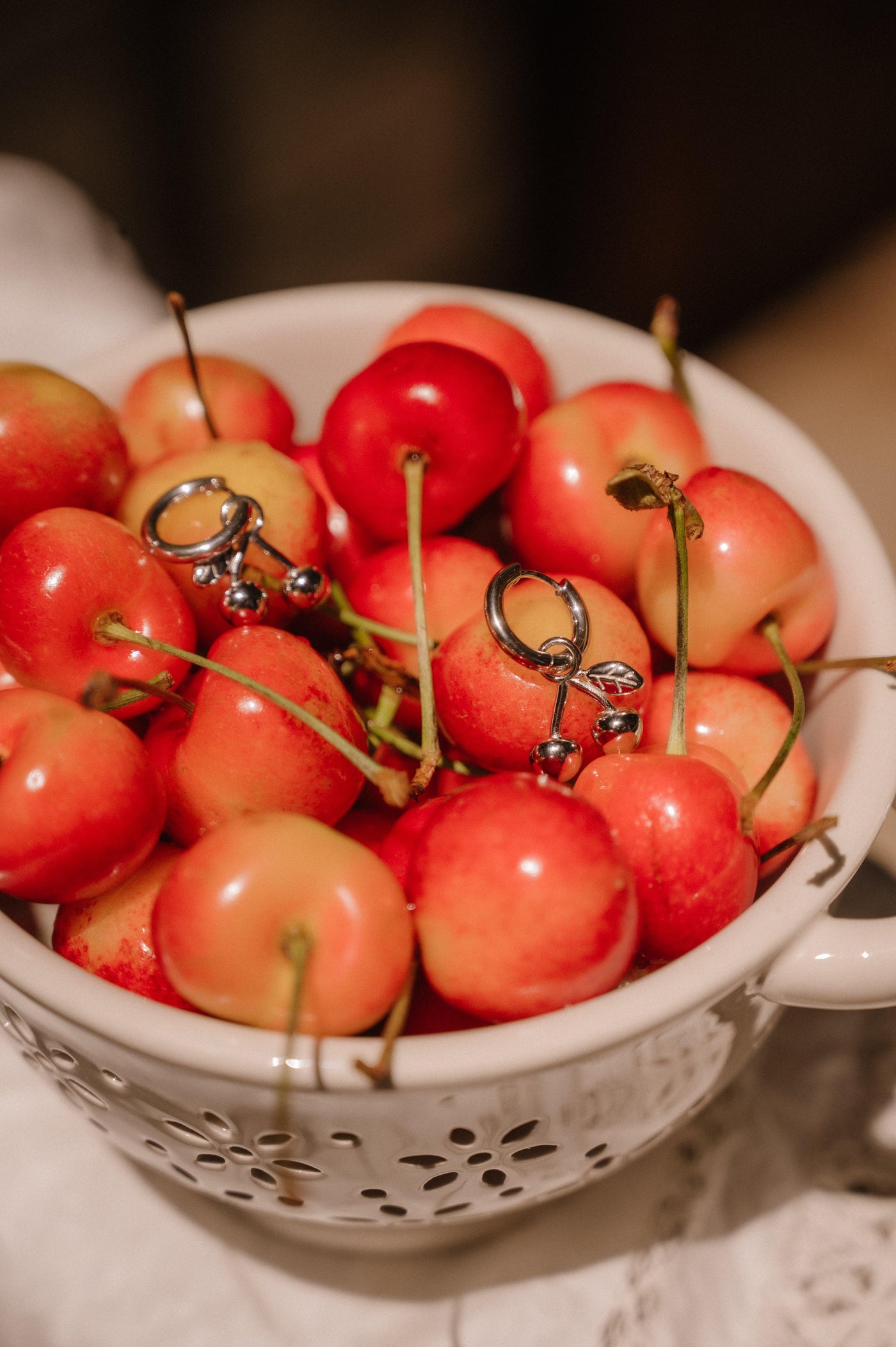 Cherry Bomb Hoops