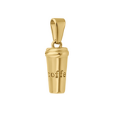 Coffee Cup Necklace Charm