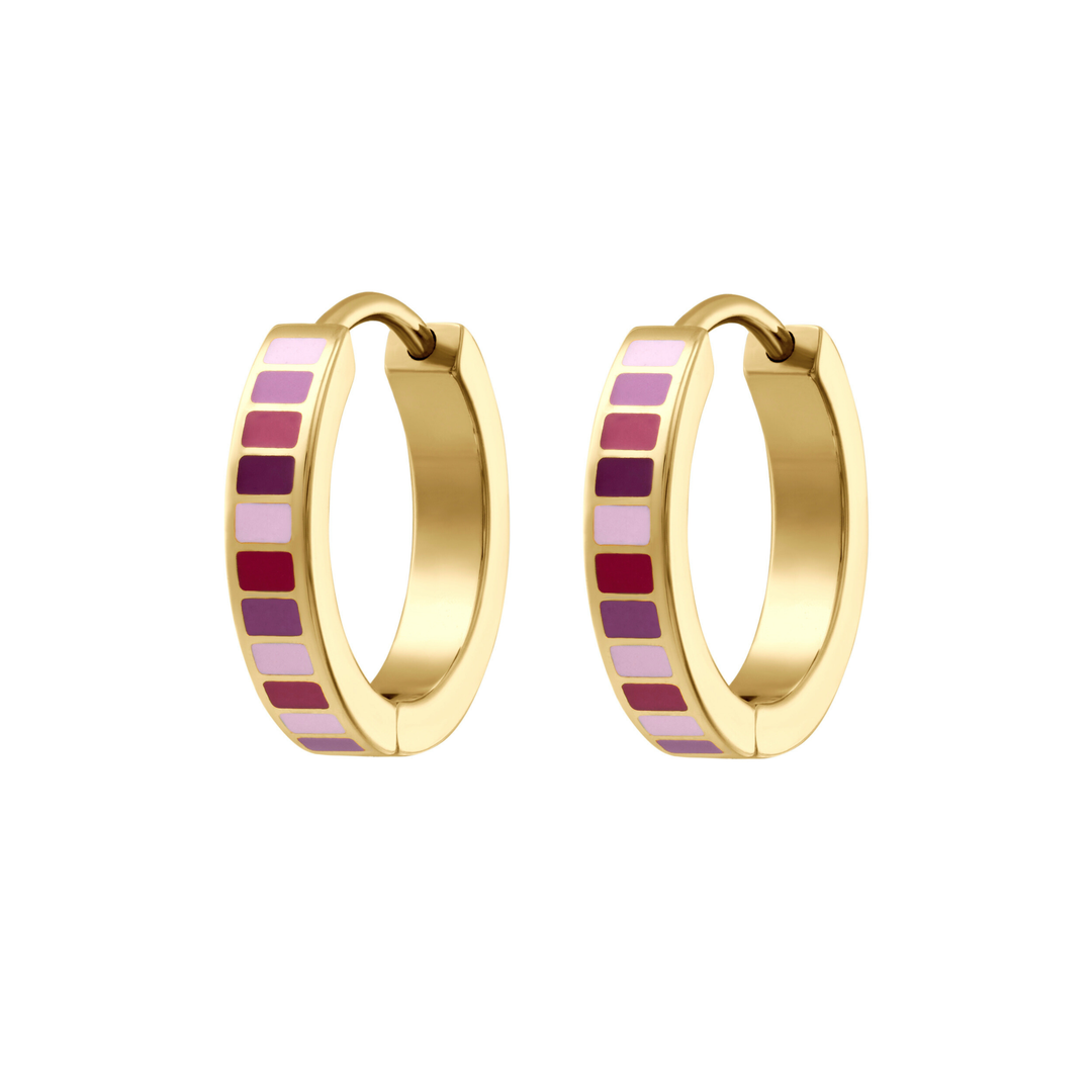 ColorPop Titanium Hoops