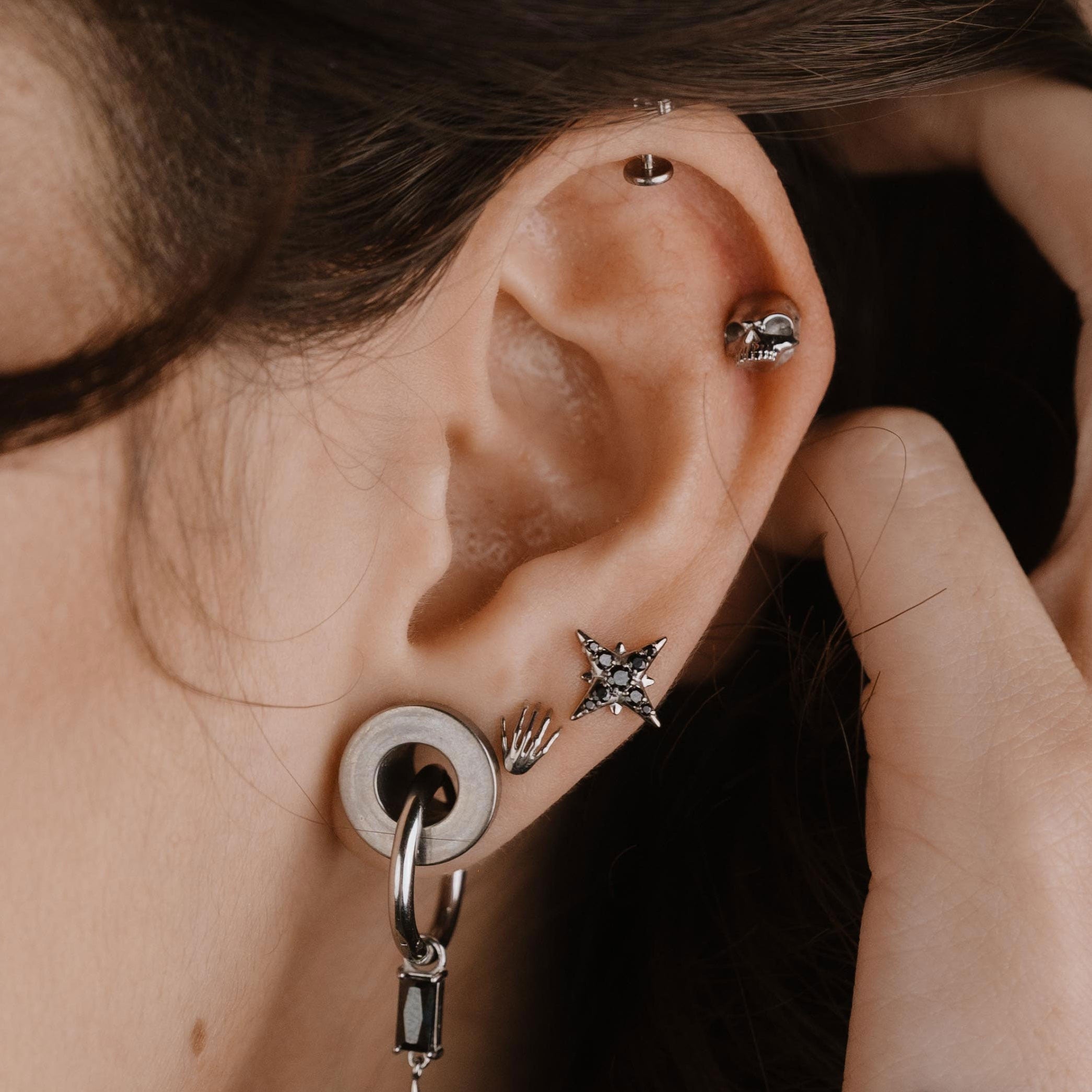 Dark Matter Flat Back Stud
