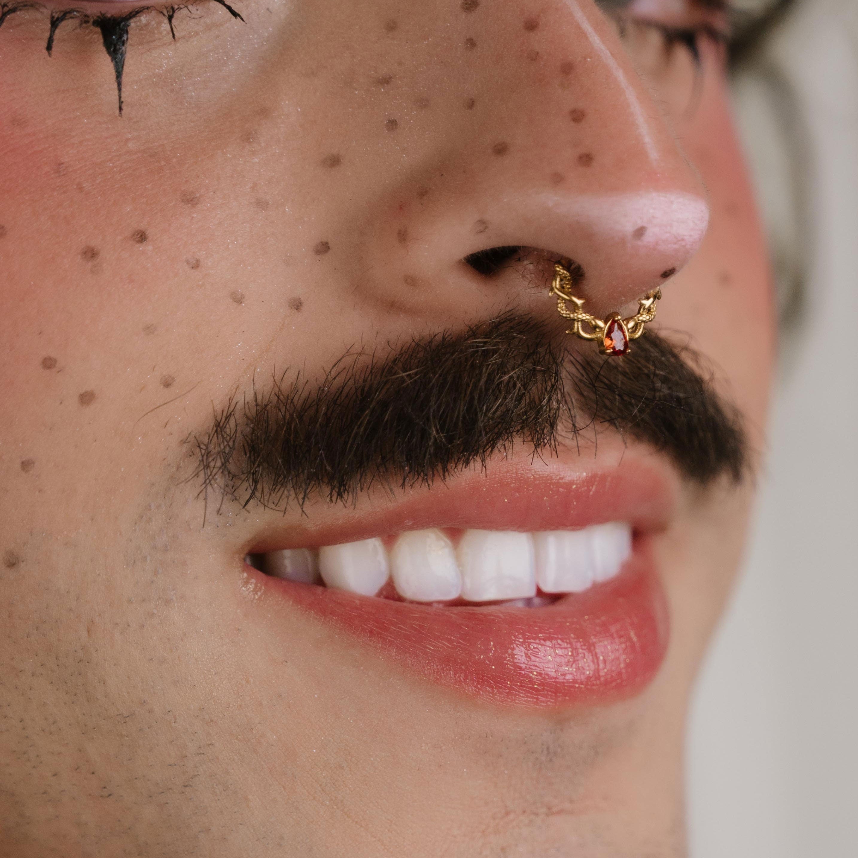 Bloodvine Daith Hoop
