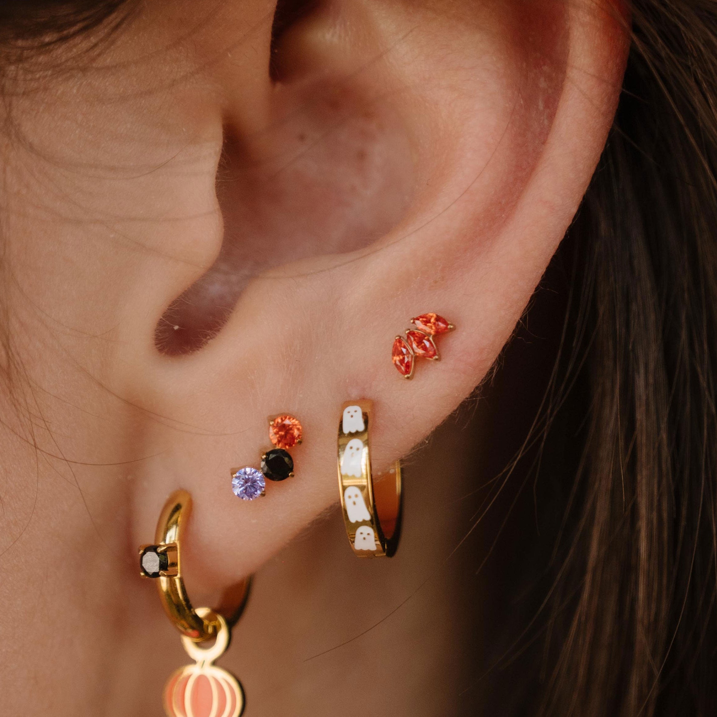 Bootiful Titanium Hoops