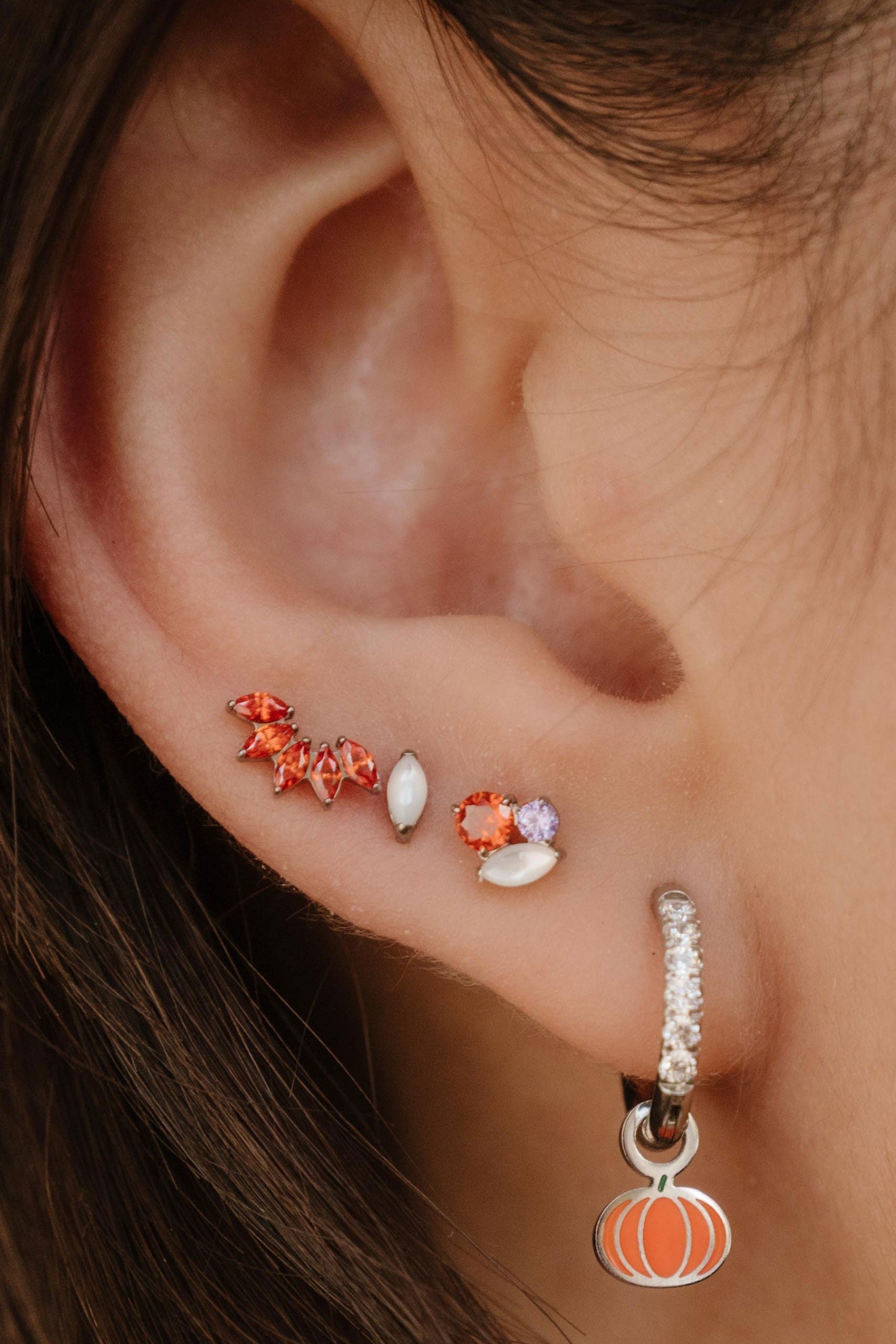 Bijoux Flat Back Stud - Spooky