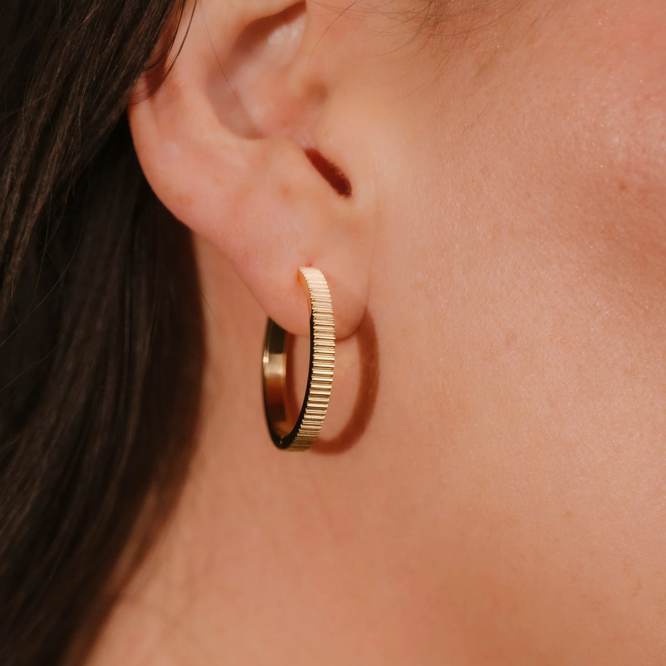 Spare Change Titanium Hoops