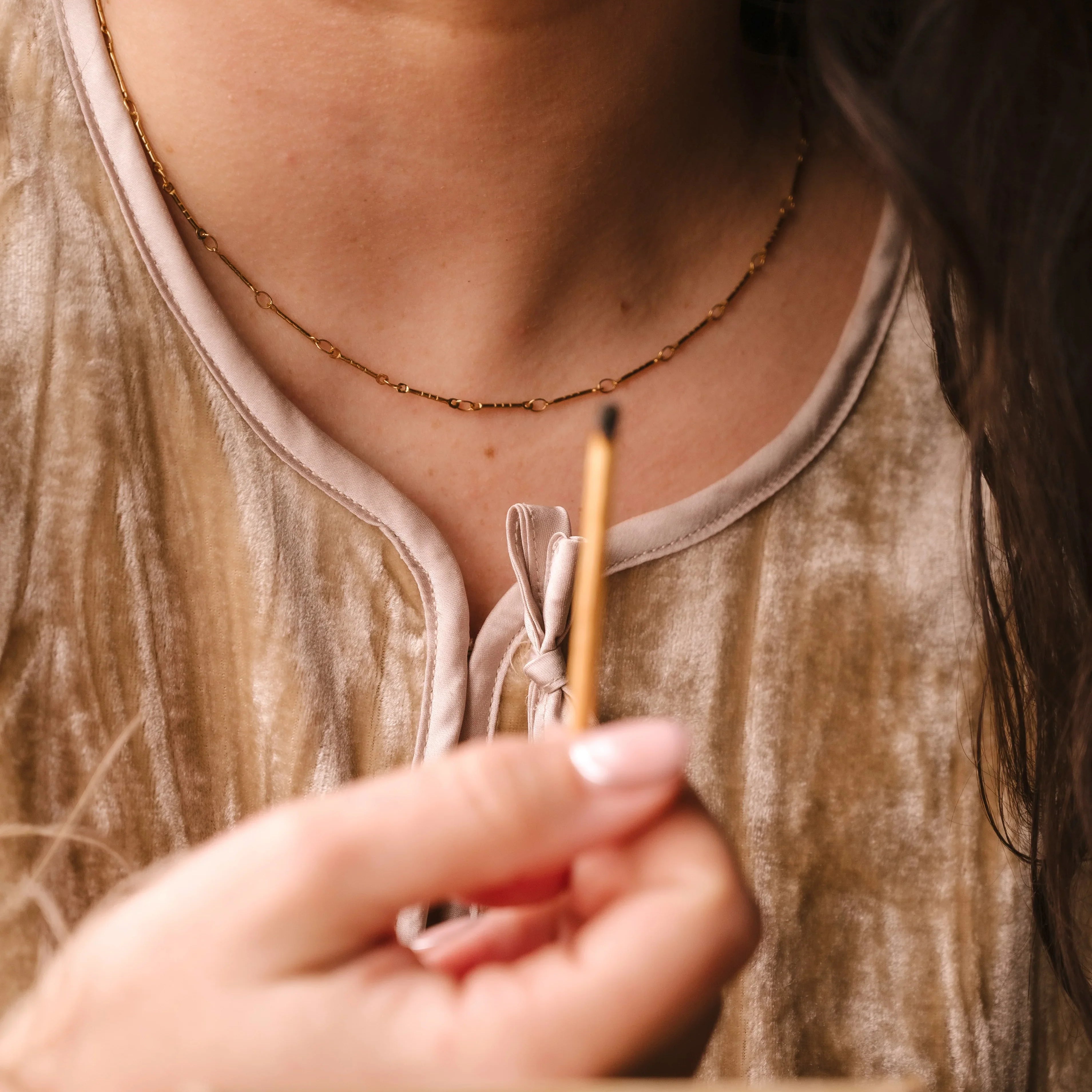 Matchstick Layering Necklace