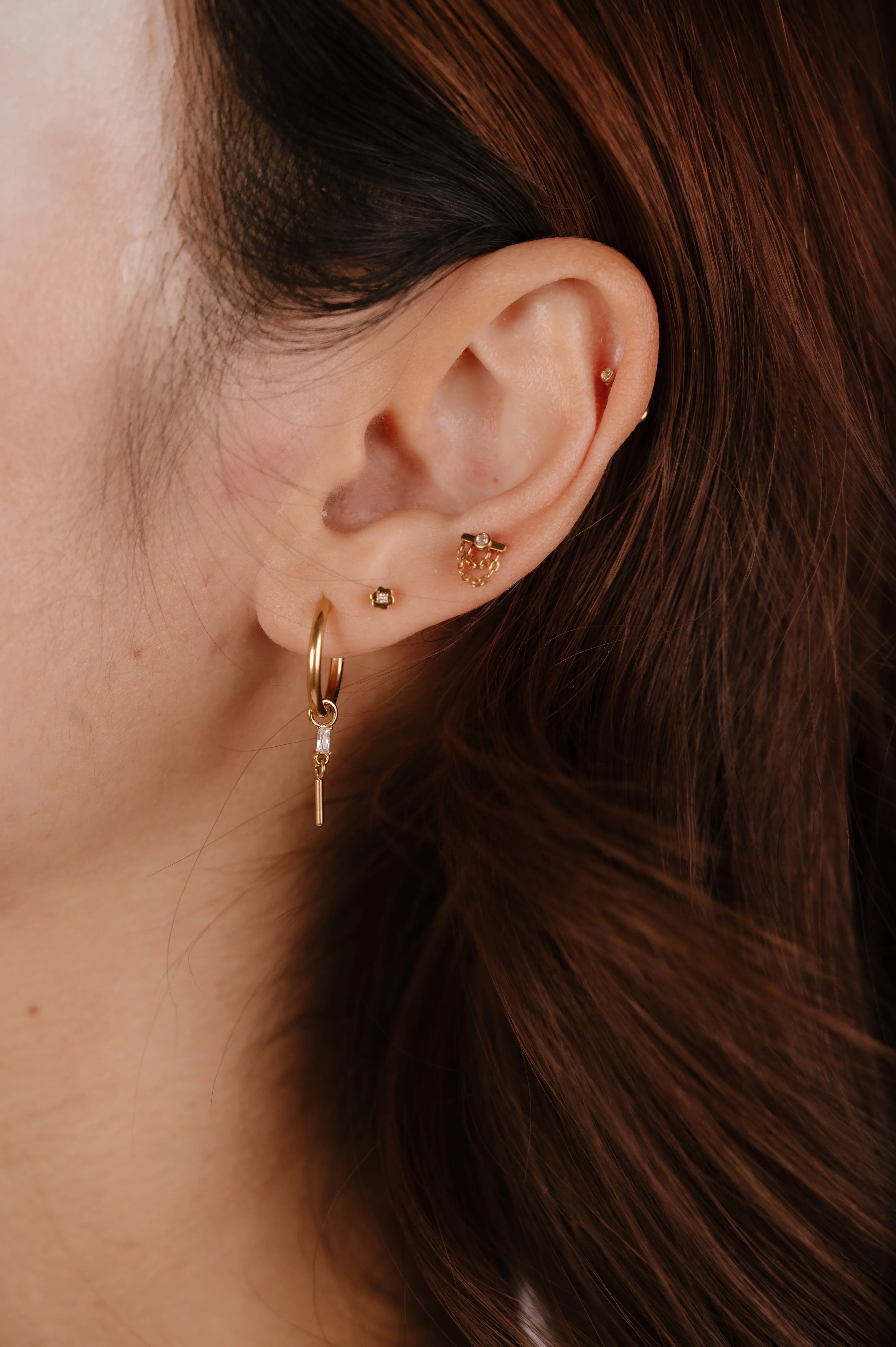 Pixie Daisy Flat Back Stud