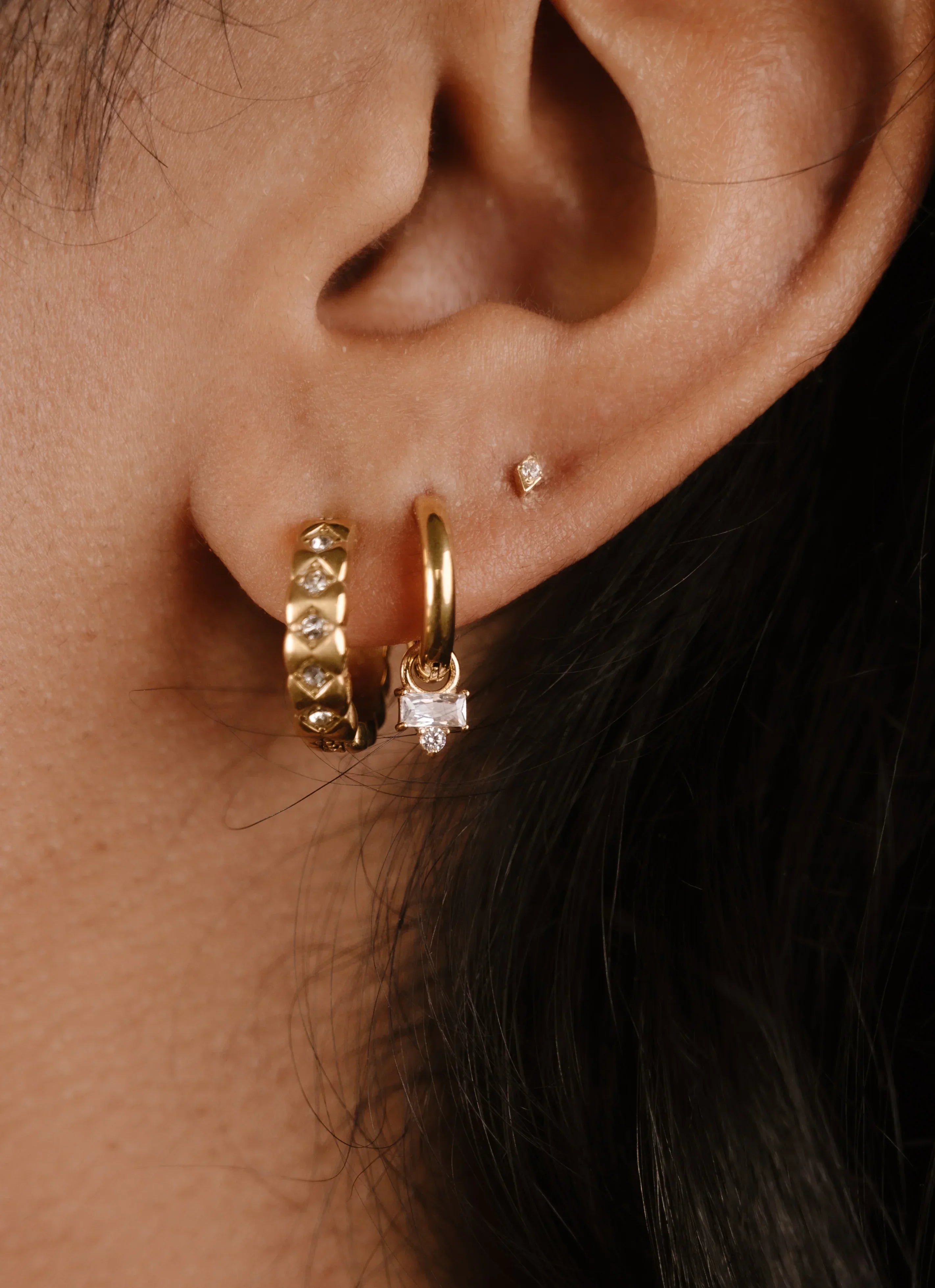 Fractal Micro Flat Back Stud