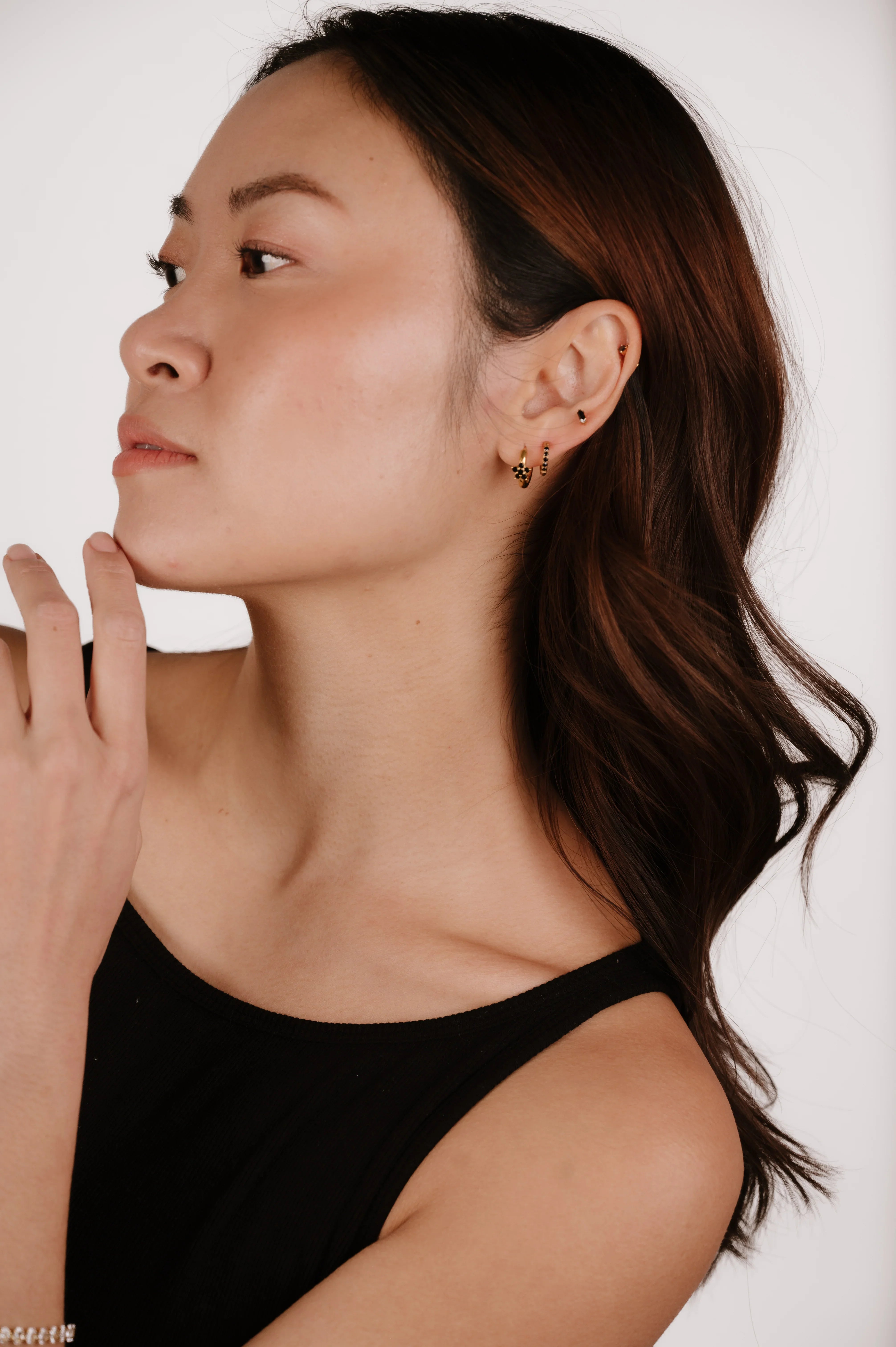 Lump of Coal Flat Back Stud