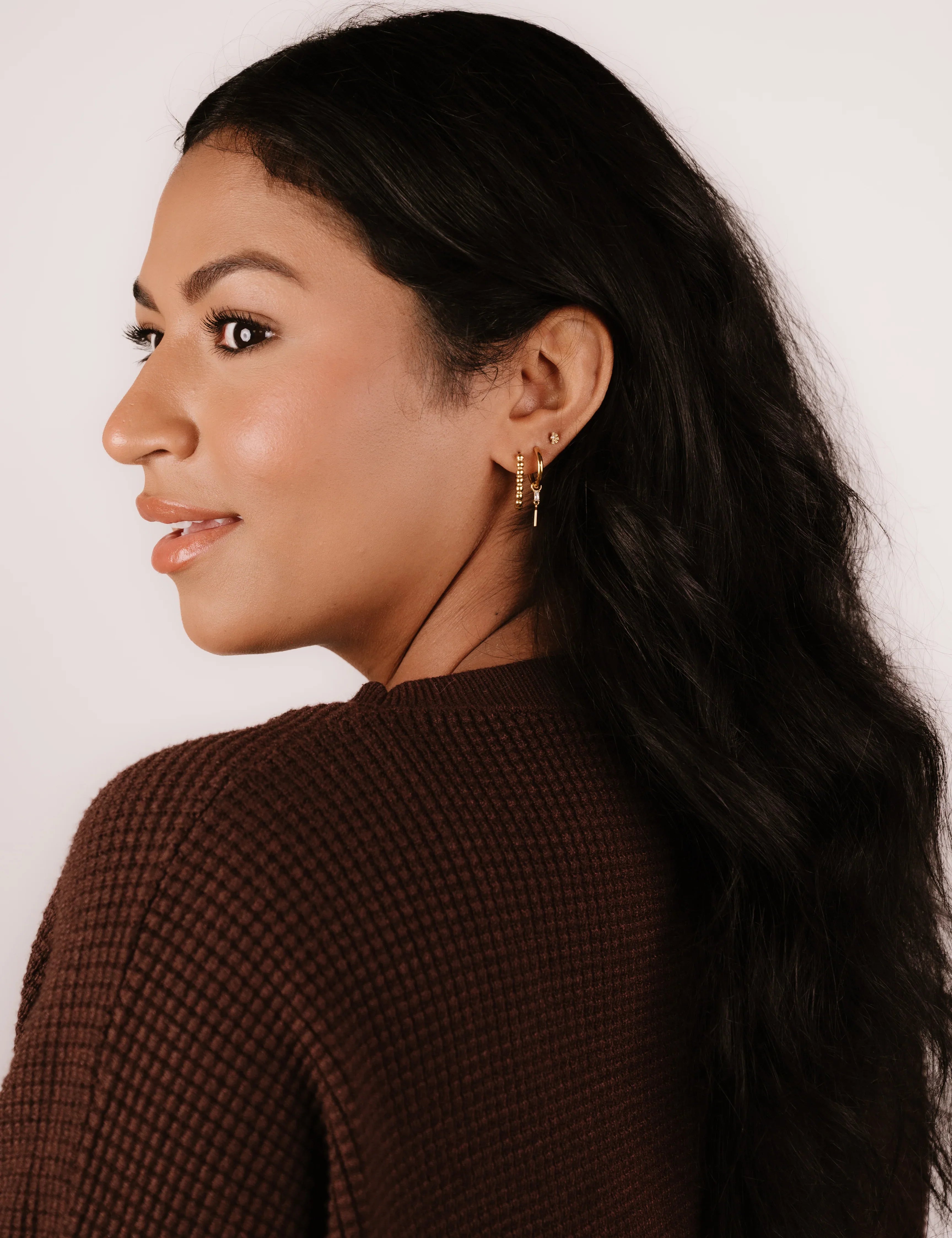 Hielo Flat Back Stud