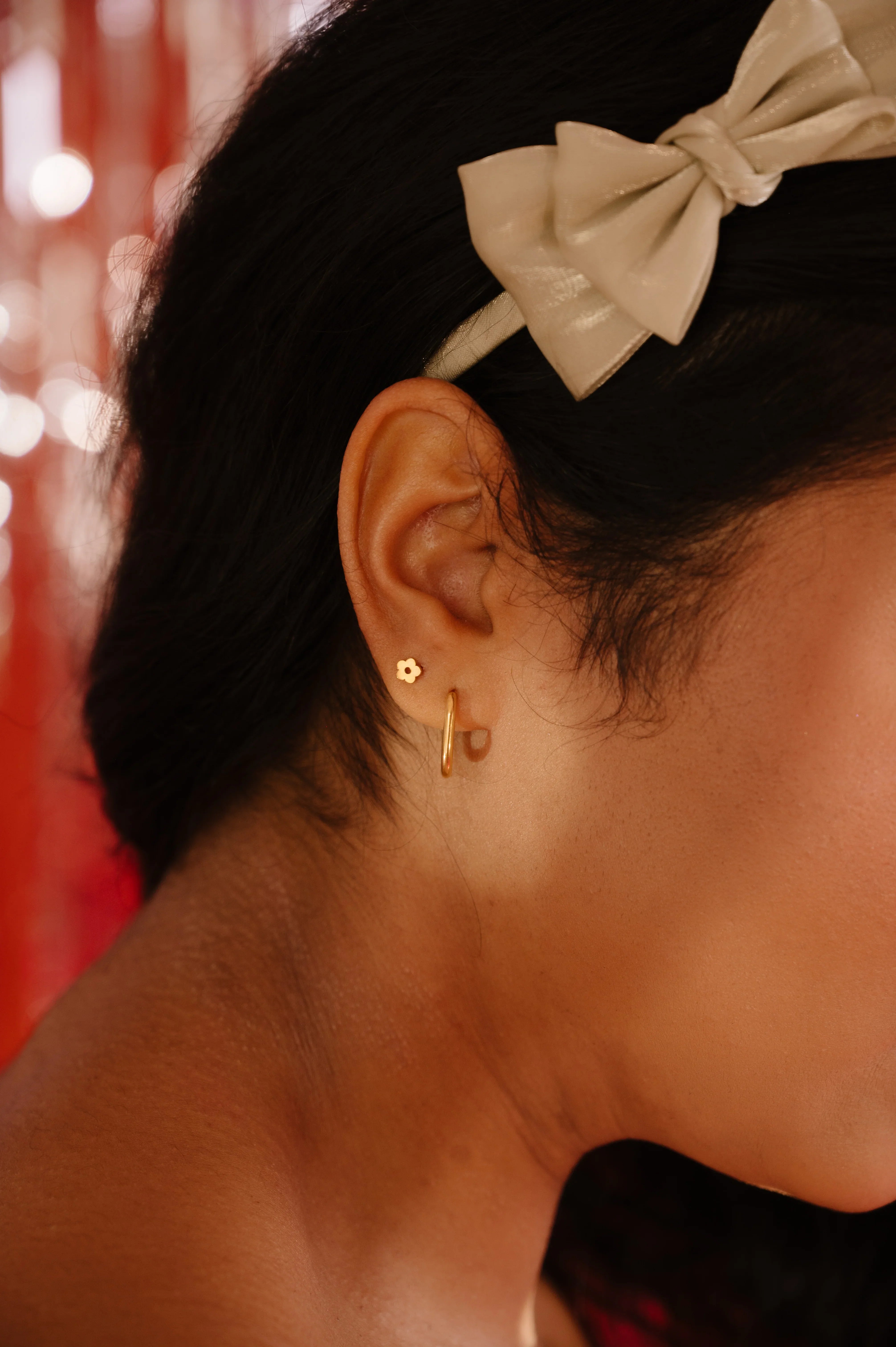 Daisy Flat Back Stud