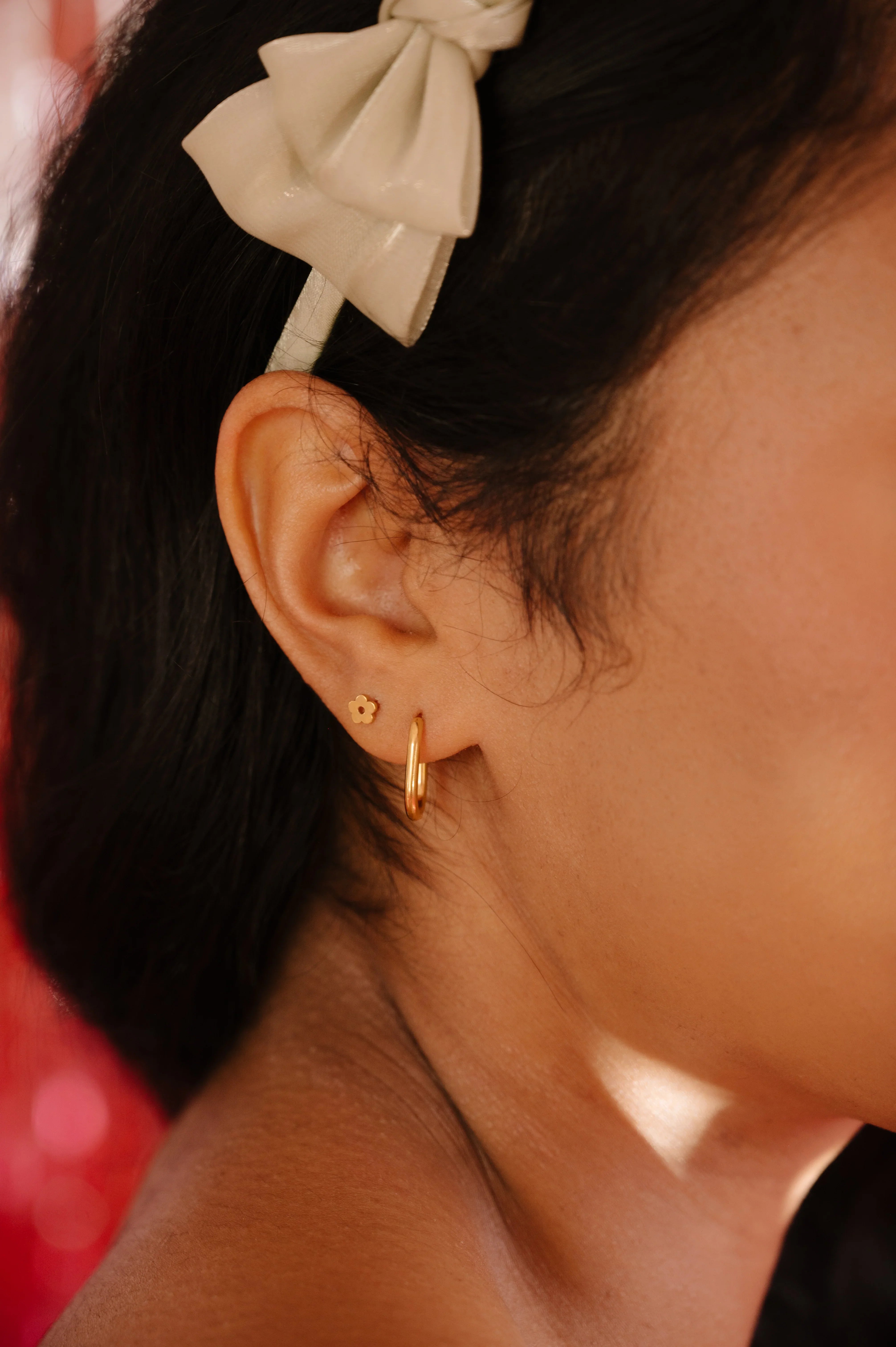 Daisy Flat Back Stud