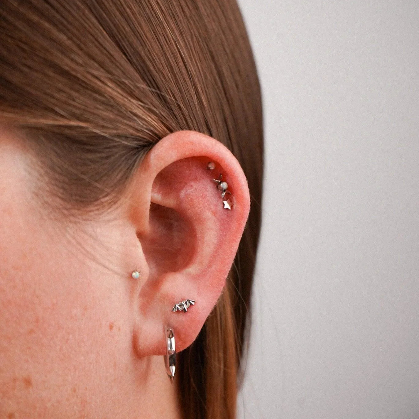 Bat Flat Back Stud
