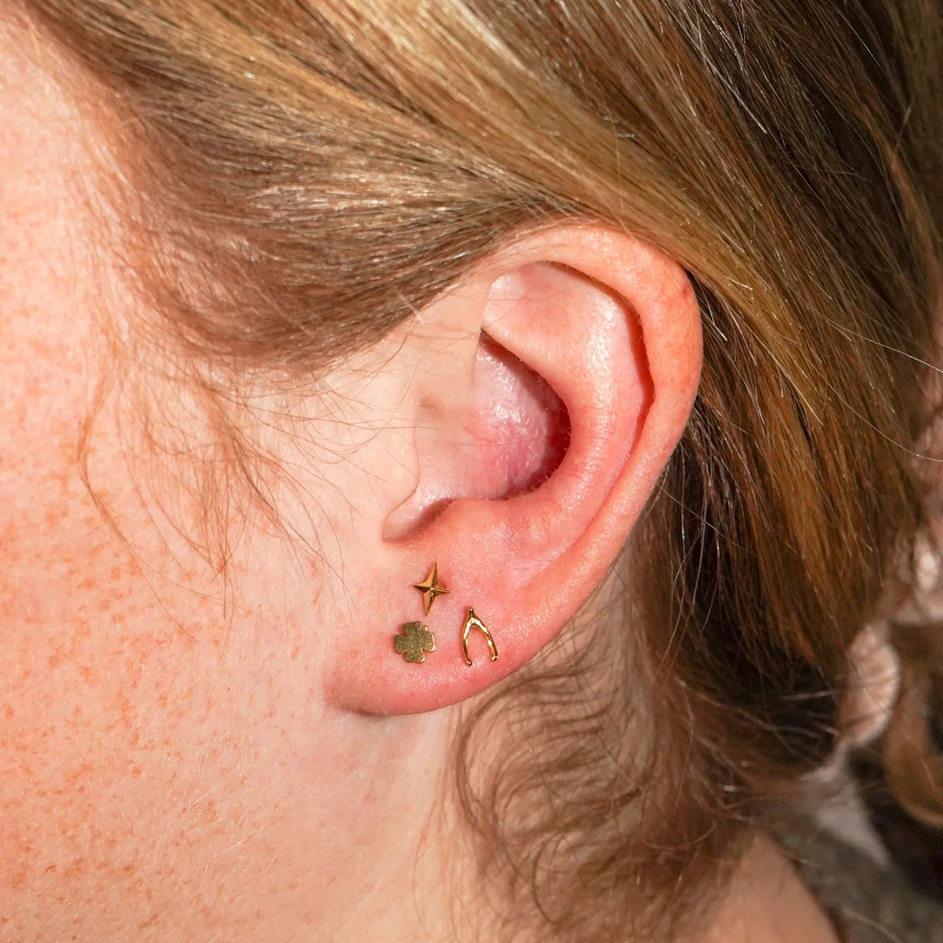 Twinkle Star Flat Back Stud