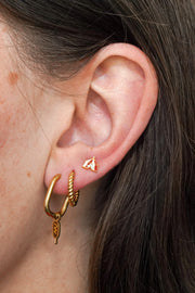 Circus Tent Enamel Flat Back Stud