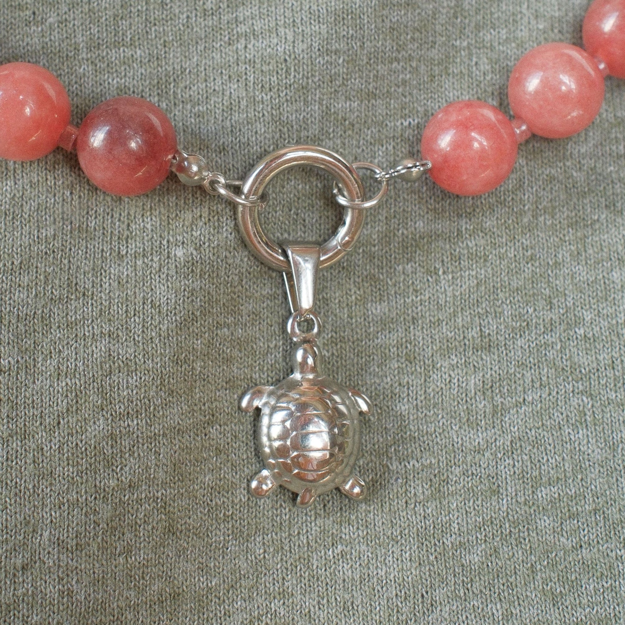 Sea Turtle Necklace Charm