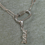 DNA Helix Necklace Charm