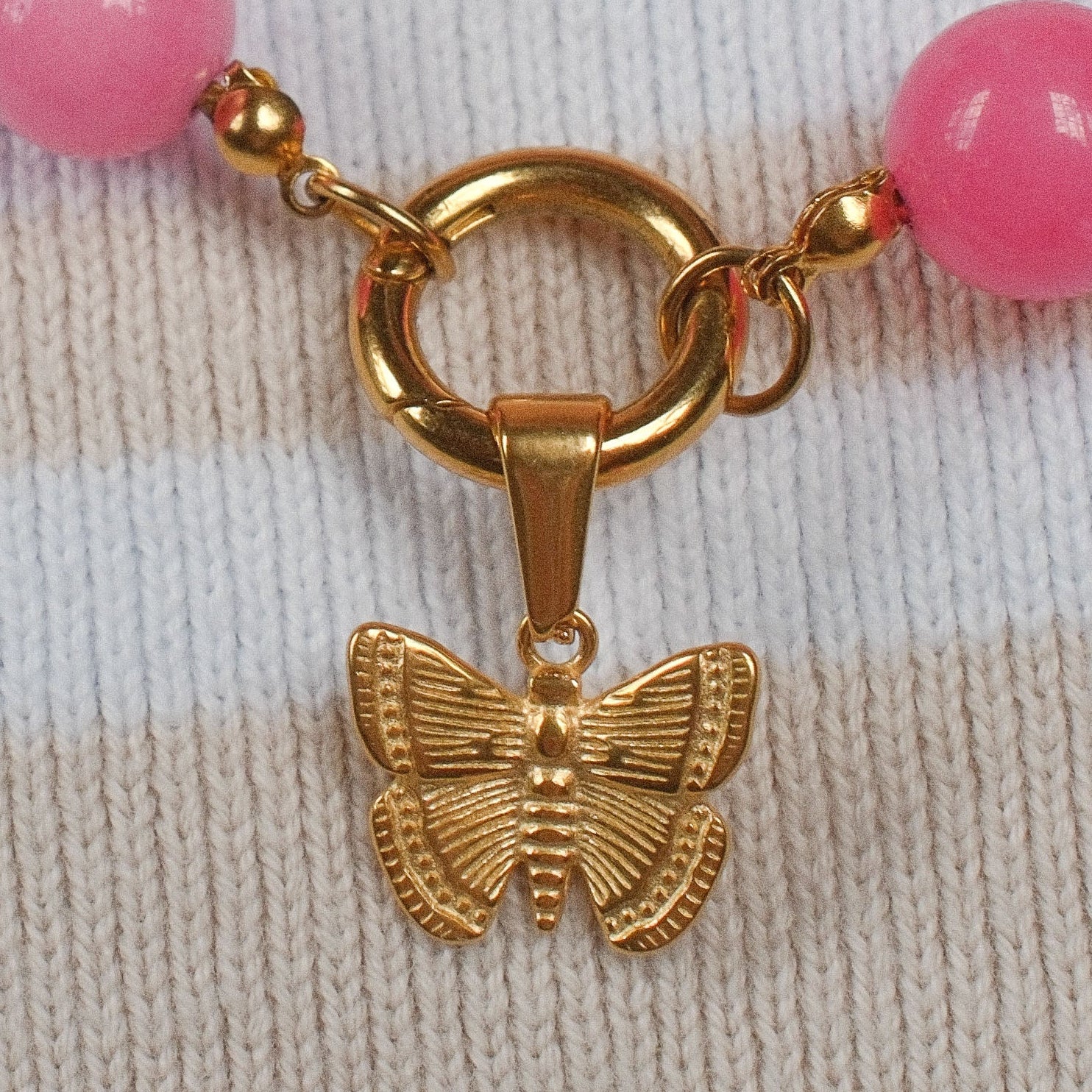 Moth Necklace Charm