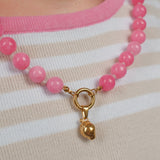 Strawberry Necklace Charm