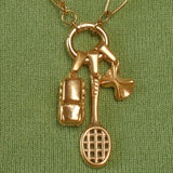 Farfalle Pasta Necklace Charm