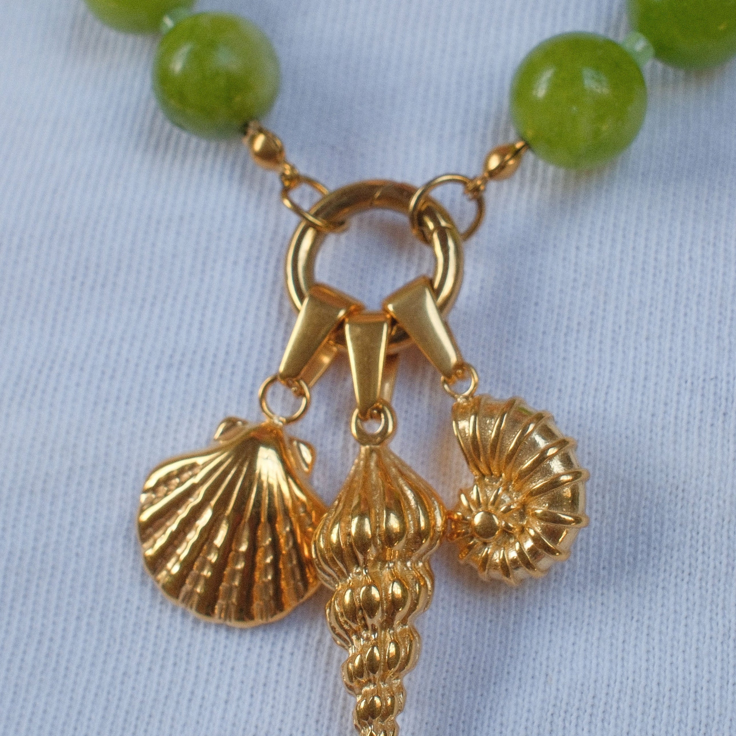 Spire Shell Necklace Charm