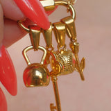 Baseball Necklace Charm