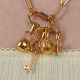 Kettlebell Necklace Charm