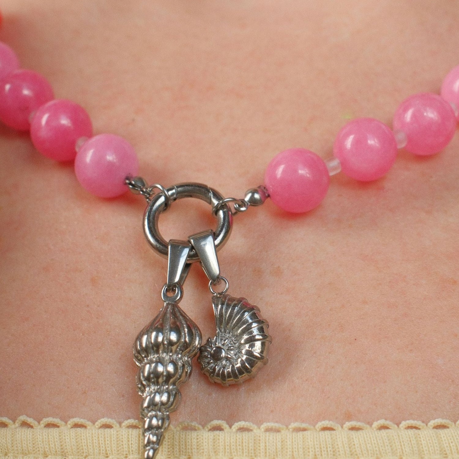 Spire Shell Necklace Charm