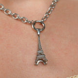 Eiffel Tower Necklace Charm