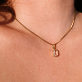 Clear Terrarium Necklace