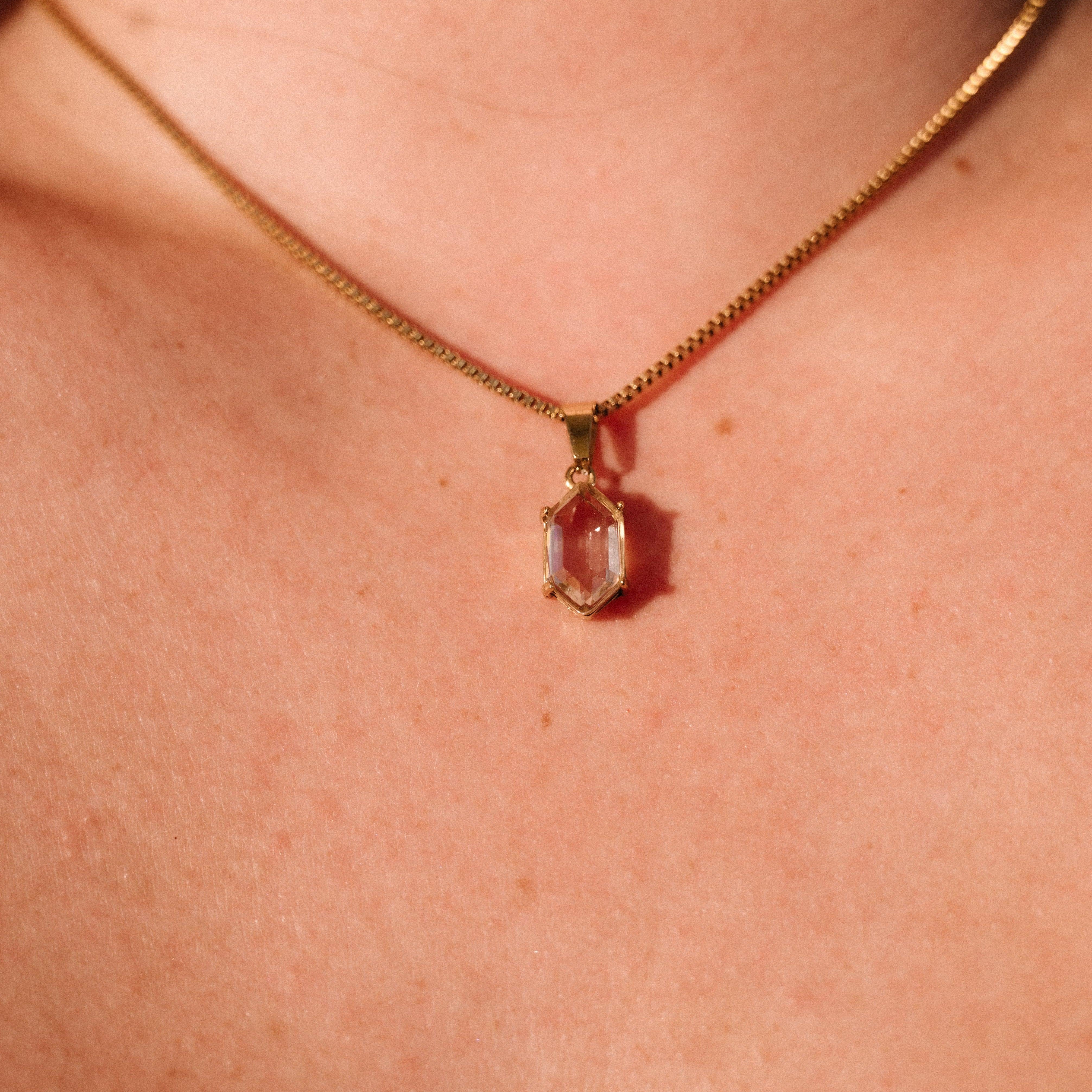 Clear Terrarium Necklace