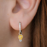 Great Idea Enamel Hoop Charm