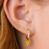 Great Idea Enamel Hoop Charm