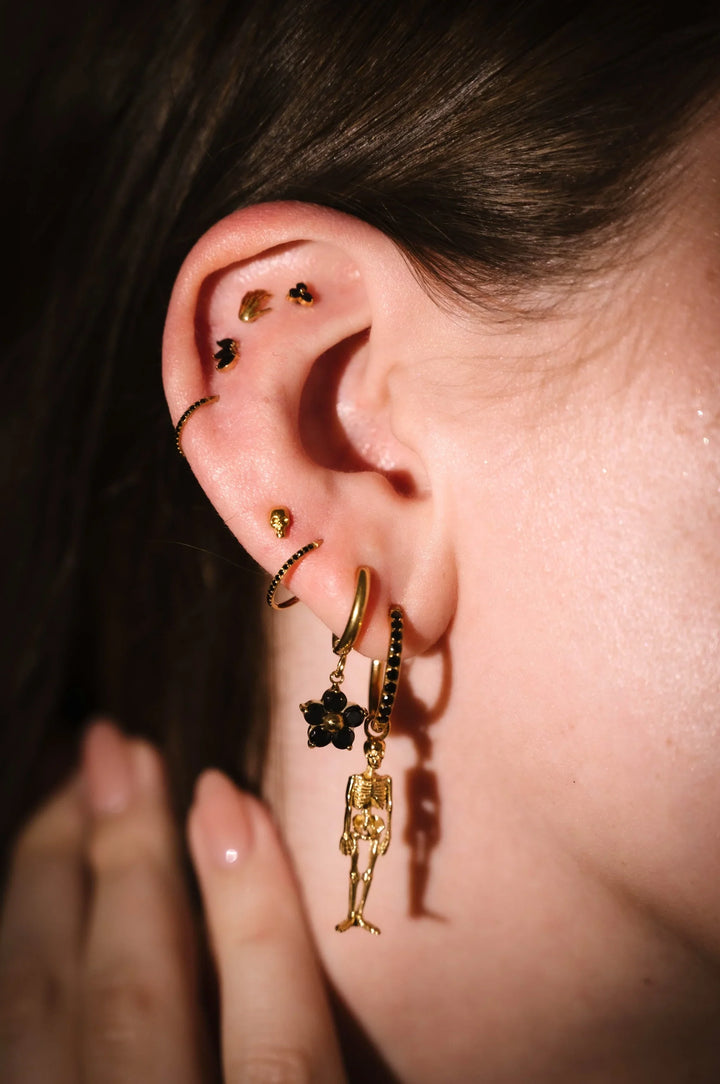 Gem Clicker Hoop - Onyx