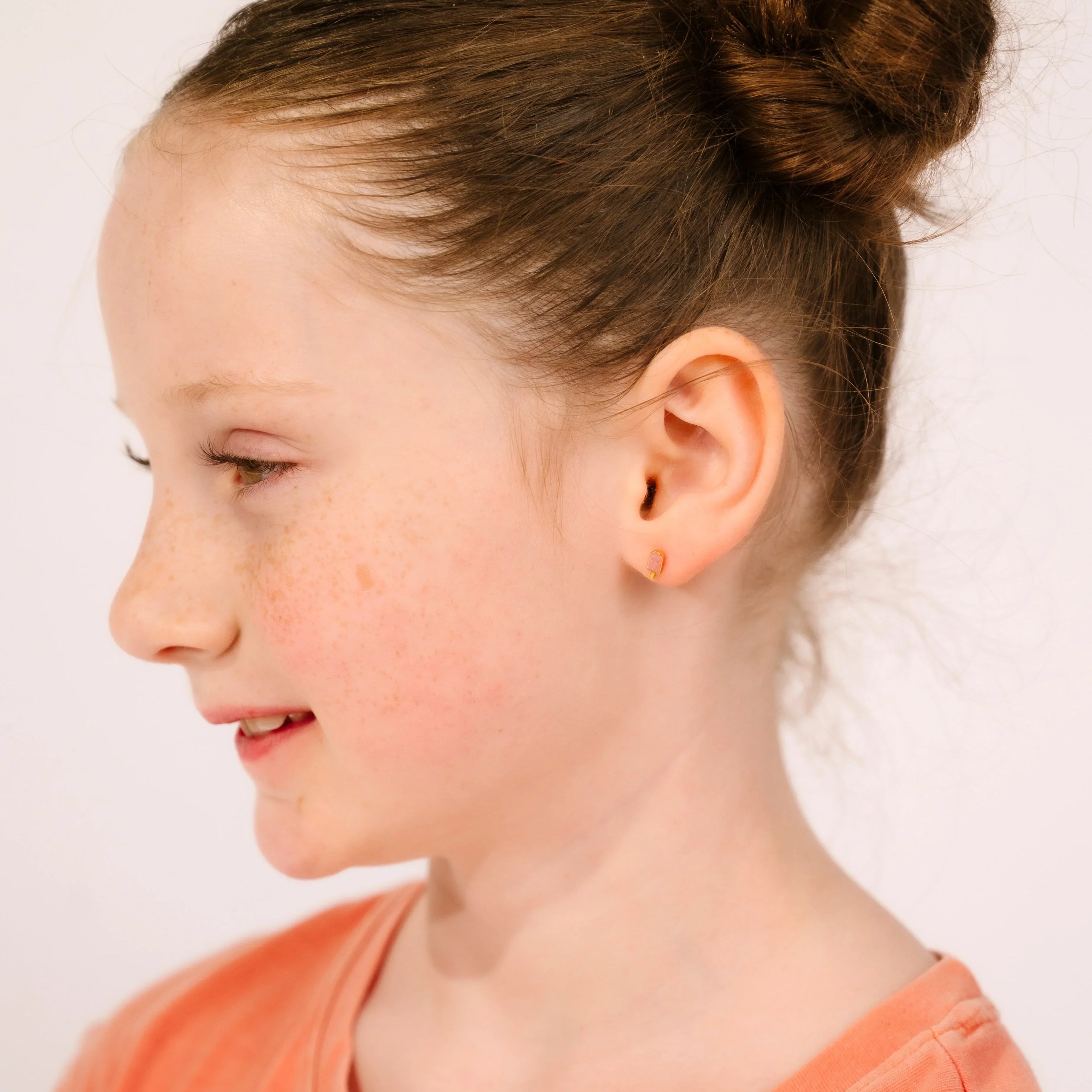 Popsicle Enamel Flat Back Stud