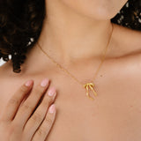 Jolie Ribbon Necklace