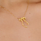 Jolie Ribbon Necklace