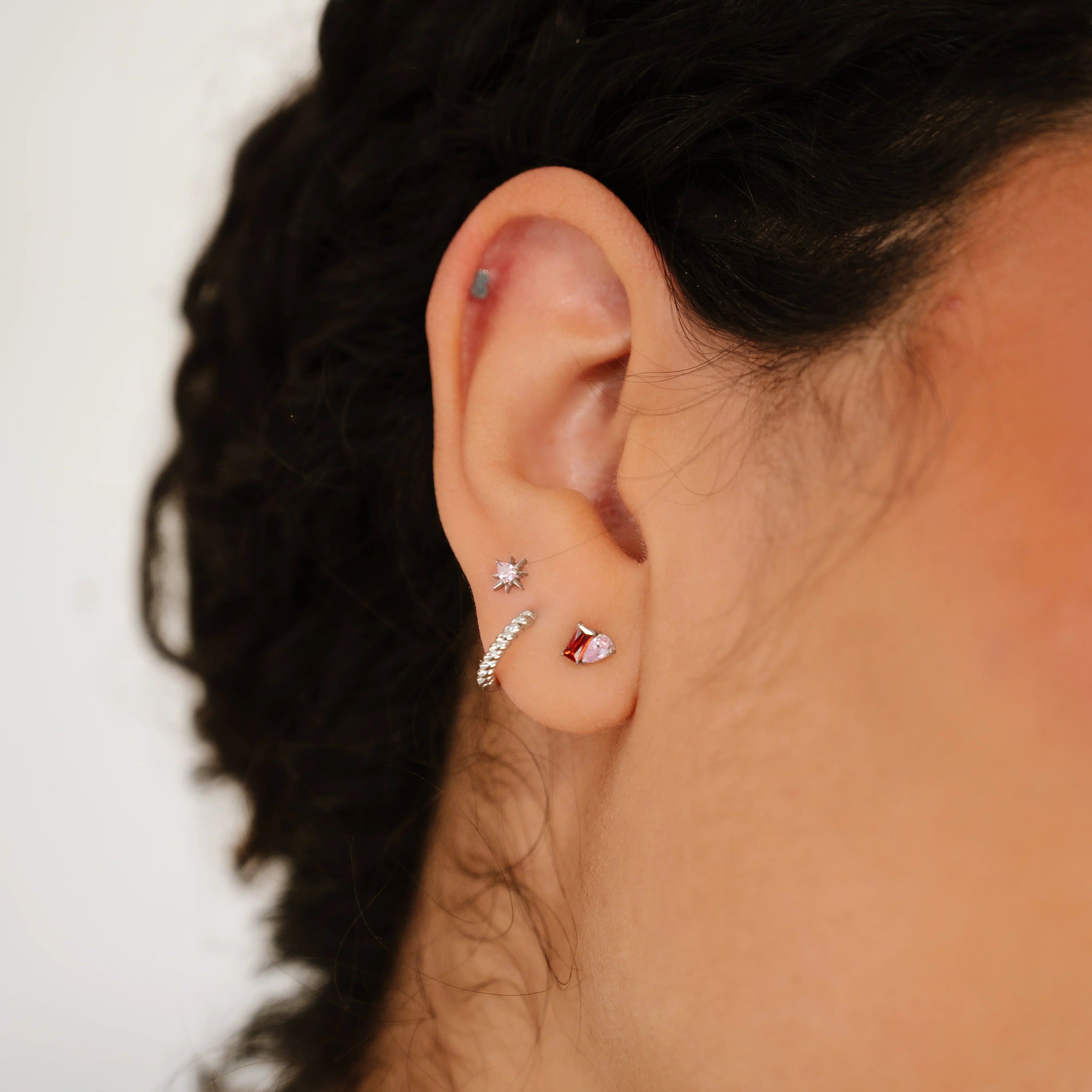Toi et Moi Flat Back Stud