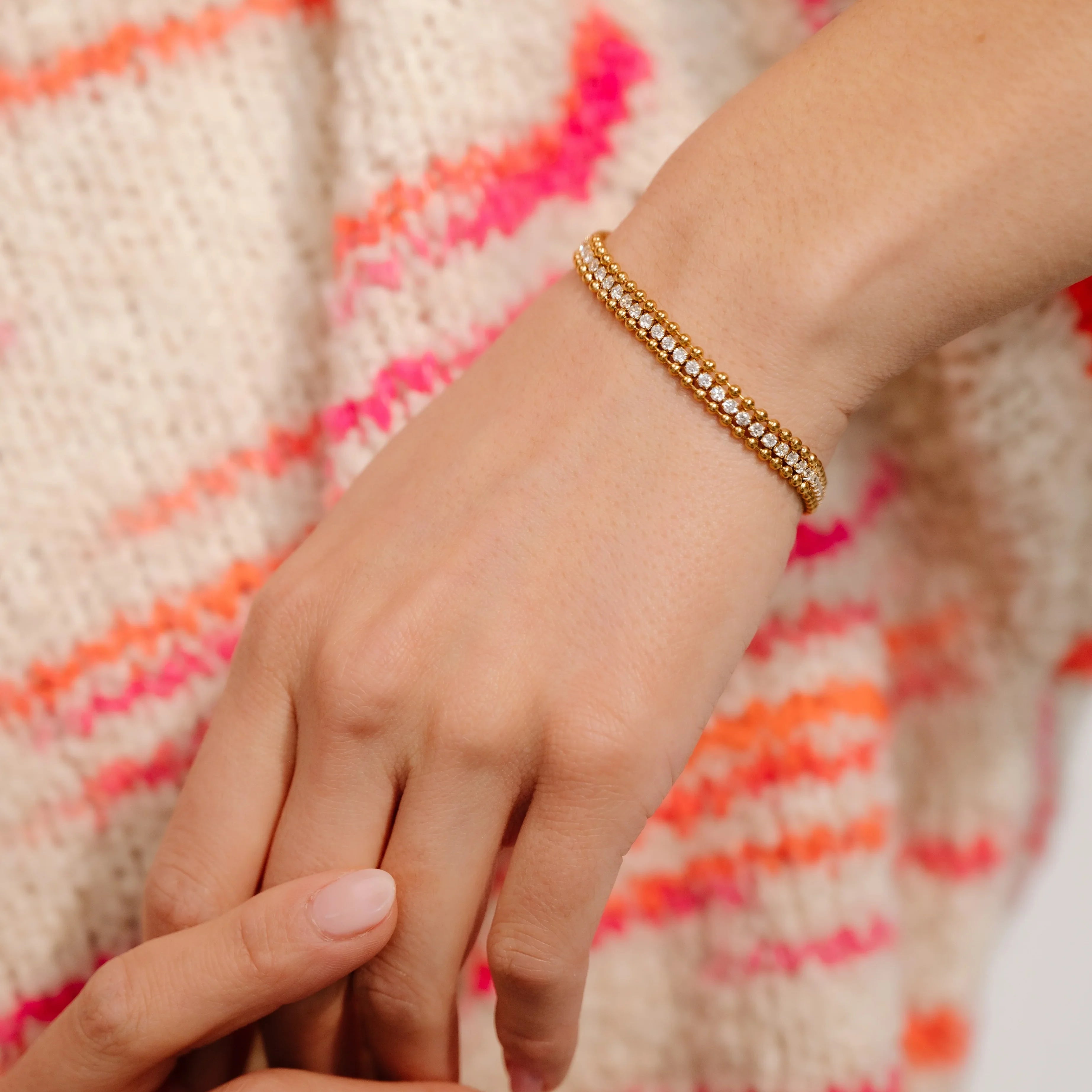 Endless Love Tennis Bracelet