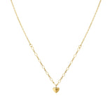 Demure Heart Necklace