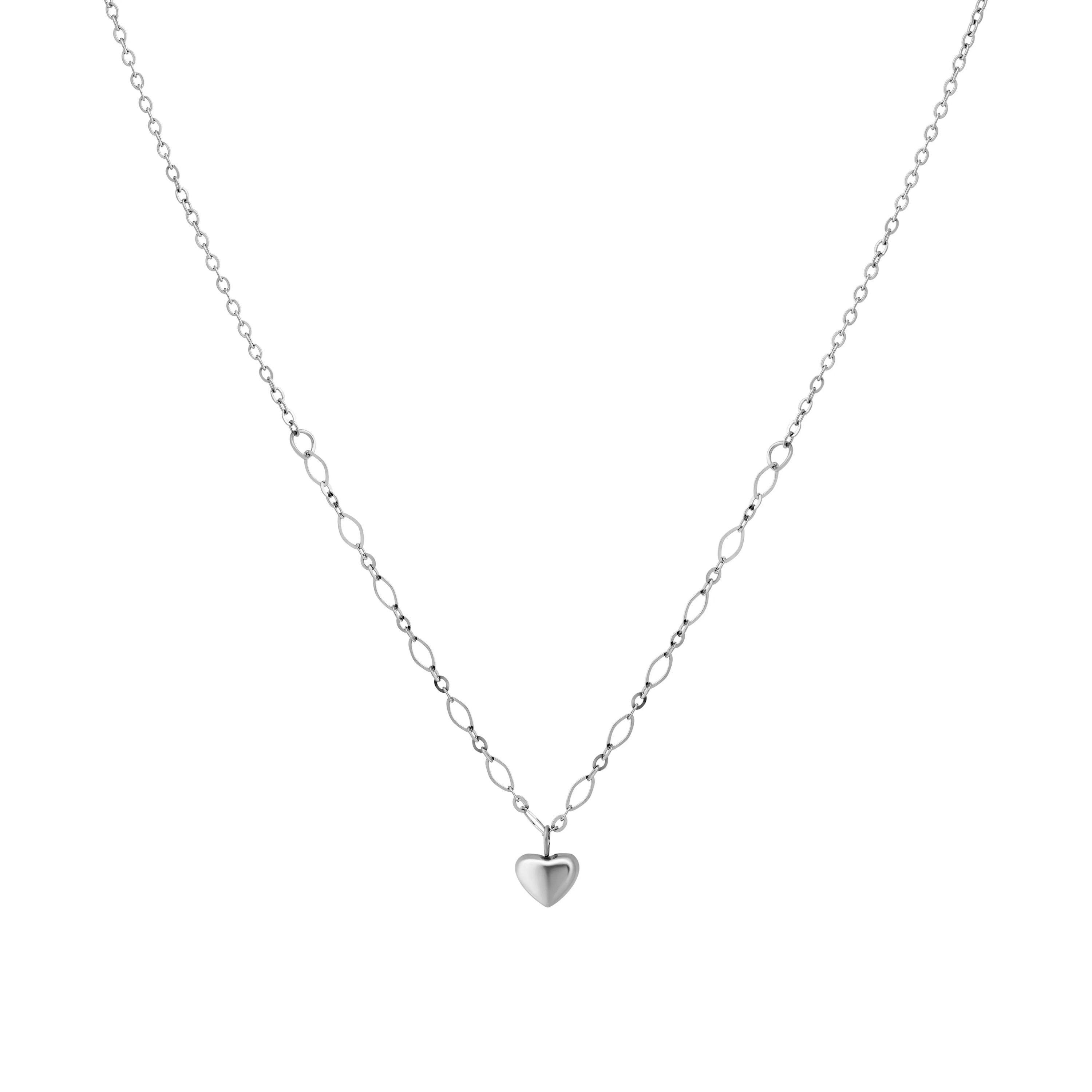 Demure Heart Necklace