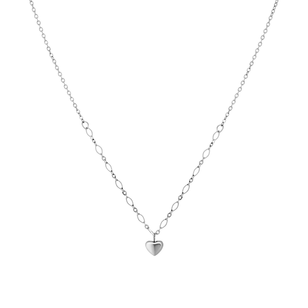 Demure Heart Necklace