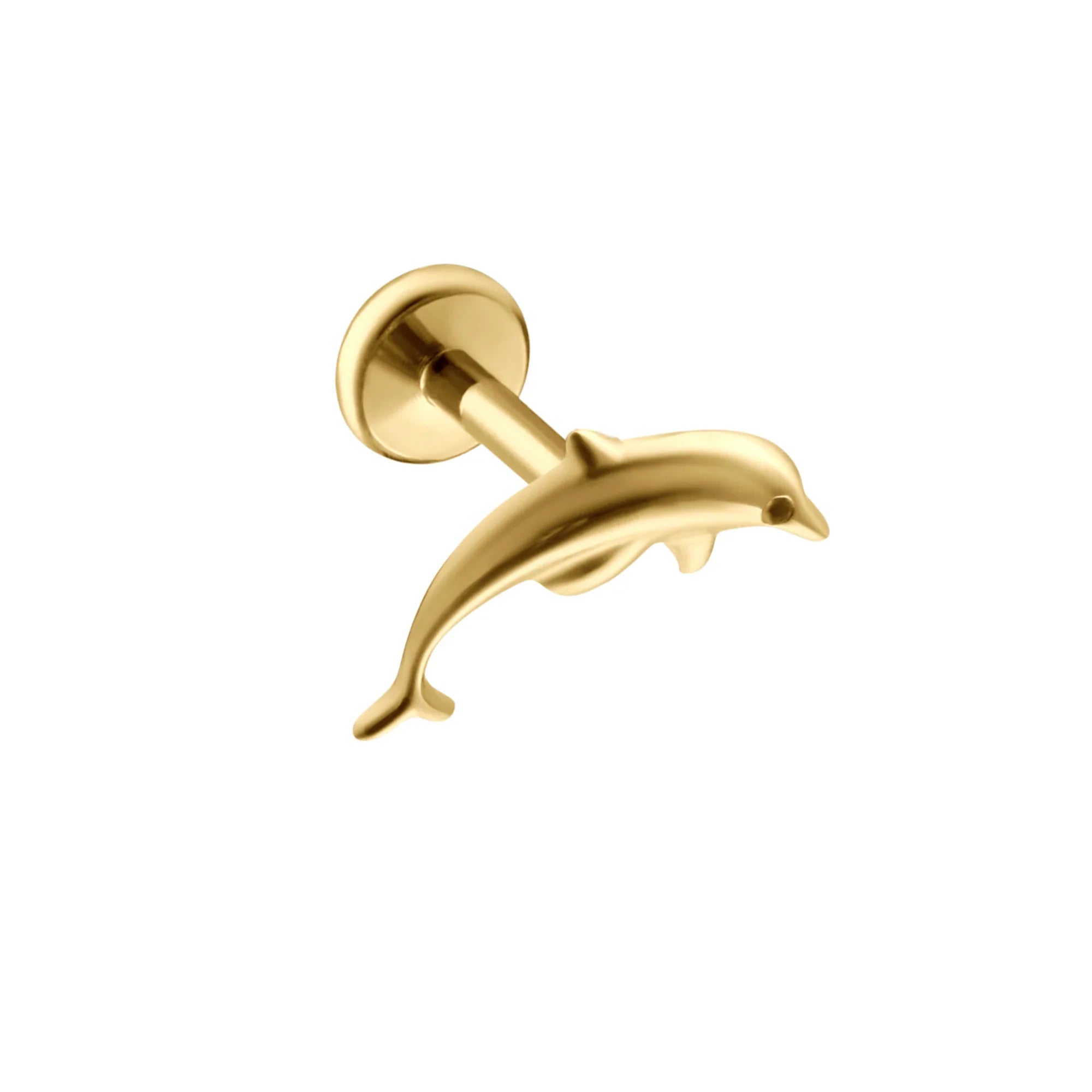 Dolphin Flat Back Stud